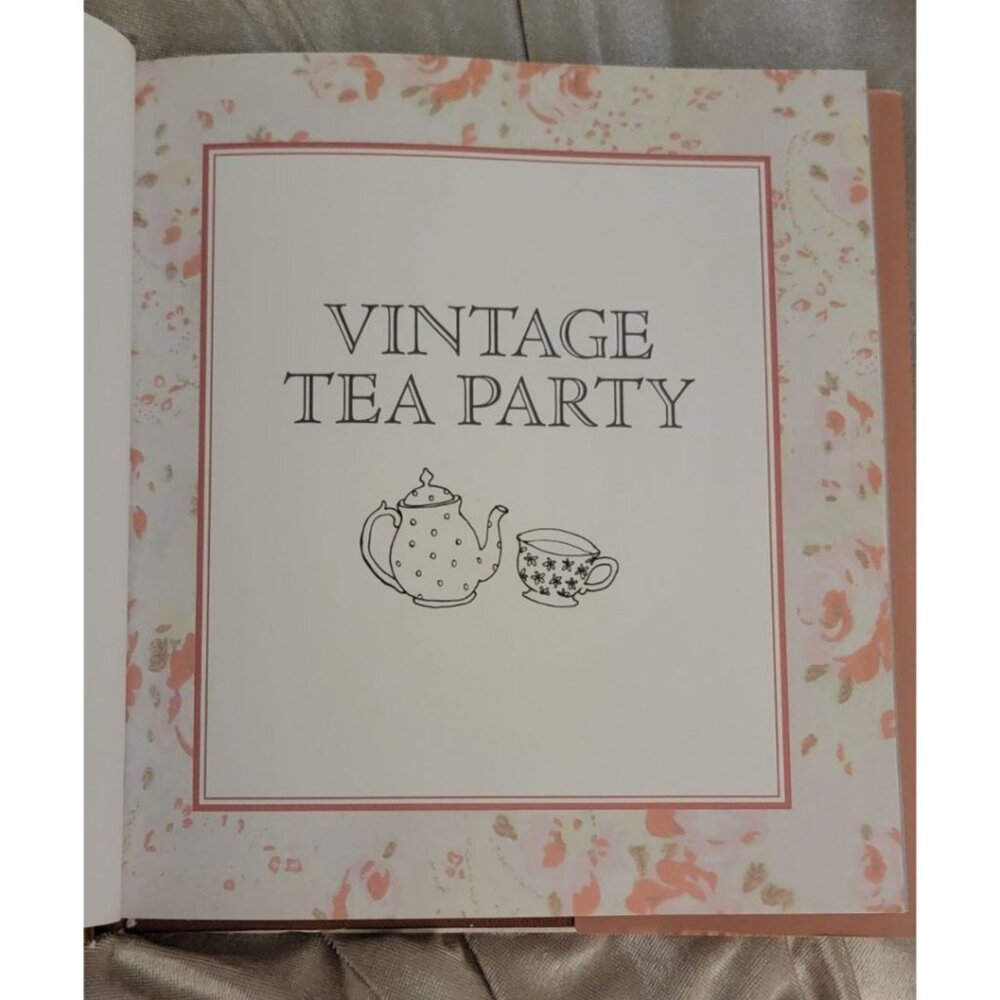Vintage Tea Party Cookbook Hardcover | Carolyn Caldicott | Frances Lincoln | Tea - Picture 4 of 15